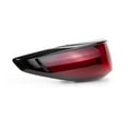 thumbnail image 5 of KarParts360 For Mazda CX-5 2022 2023 2024 Tail Light Driver Side, Outer | Clear/Red Lens | Black Housing | LED | Fiber Optic | Replacement For MA2804138 | KPF151160, 166-11619L, 5 of 8