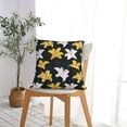 thumbnail image 5 of Yiaed Lilies Flowers Print Pillow Covers Super Soft Decorative Square Throw Pillow Covers Case Cushion Covers for Sofa Couch Bedroom Car Decor（No pillow core）-18"x18", 5 of 7