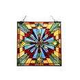 thumbnail image 2 of RADIANCE Goods Emma Tiffany-Glass Window Panel 24", 2 of 2