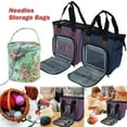 thumbnail image 2 of Protoiya Knitting Bag,Knitting Tote Bag,Knitting Storage Bag,Yarn Storage Bag for Carrying Projects, Knitting Needles, Crochet Hooks and Other Accessories, 2 of 8