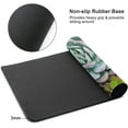 thumbnail image 2 of Green Succulent Plant Mouse Pad, Long Extended XL Mousepad Desk Pad, Large Rubber Mice Pads Stitched Edges, 31.5'''' X 11.8'''', 2 of 6