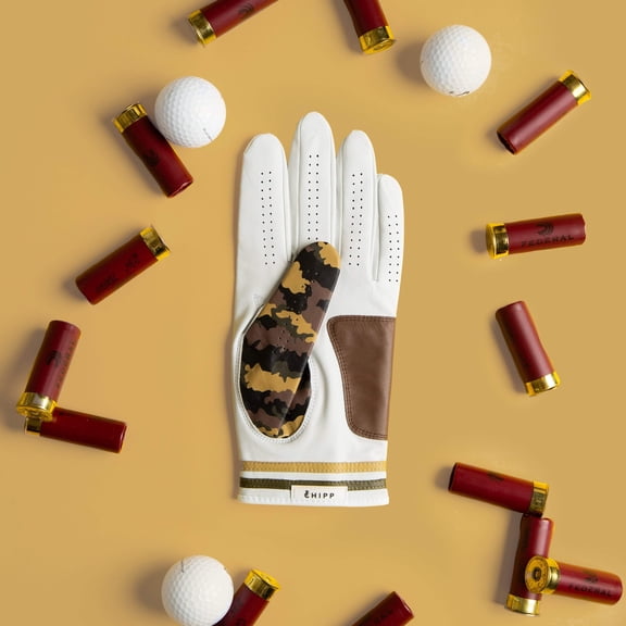 Camo Military Golf Glove | Premium Cabretta Leather & Supportive Palm Pad