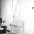 thumbnail image 4 of 2pcs Elegante Cortina Blanca Cortina Panel De Del Dormitorio 55x94 Pulgadas, 4 of 9