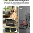 thumbnail image 2 of Wireless Dog Water Fountain with Replaceable Filters, Battery Operated Dog Water Dispenser with Motion Sensor, 237 oz/7L Cordless Fountain Water Bowl for Large Dogs & Cats, 2 of 17
