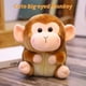 thumbnail image 3 of Stuffed Animal Plush Toy, Cute Stuff Bunny, Piggy, Monkey and Cow Toy Gift (Large Monkey 15.7'), 3 of 4
