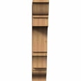 thumbnail image 4 of Ekena Millwork 5 1/2"W x 26"D x 30"H Balboa Traditional Smooth Bracket, Western Red Cedar, 4 of 13