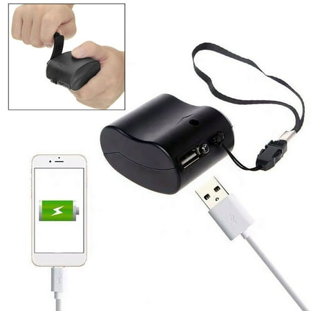 

Cell Phone Accessories USB Hand Crank Charger Generator Dynamo Mobile Emergency Phone Charger