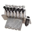 thumbnail image 3 of 6 String Double Roll Tailpiece Saddle Tremolo System for Electric Guitar Replacement, 3 of 5