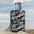 thumbnail image 6 of Picia Horse Silhouette Luggage Protector Cover Thicken Suitcase Protector Cover Fit 18-32 Inch Luggage-X-Large, 6 of 9