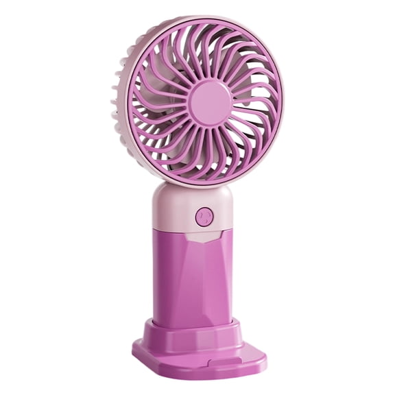 Portable Fan For Travel Small Pocket Handheld Fan with Phone Stand Rechargeable Fast Speed Hot Weather Beach For Women