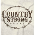 thumbnail image 2 of Country Strong Logo Western Cowboy Men's Graphic T Shirt Tees Brisco Brands 2X, 2 of 5