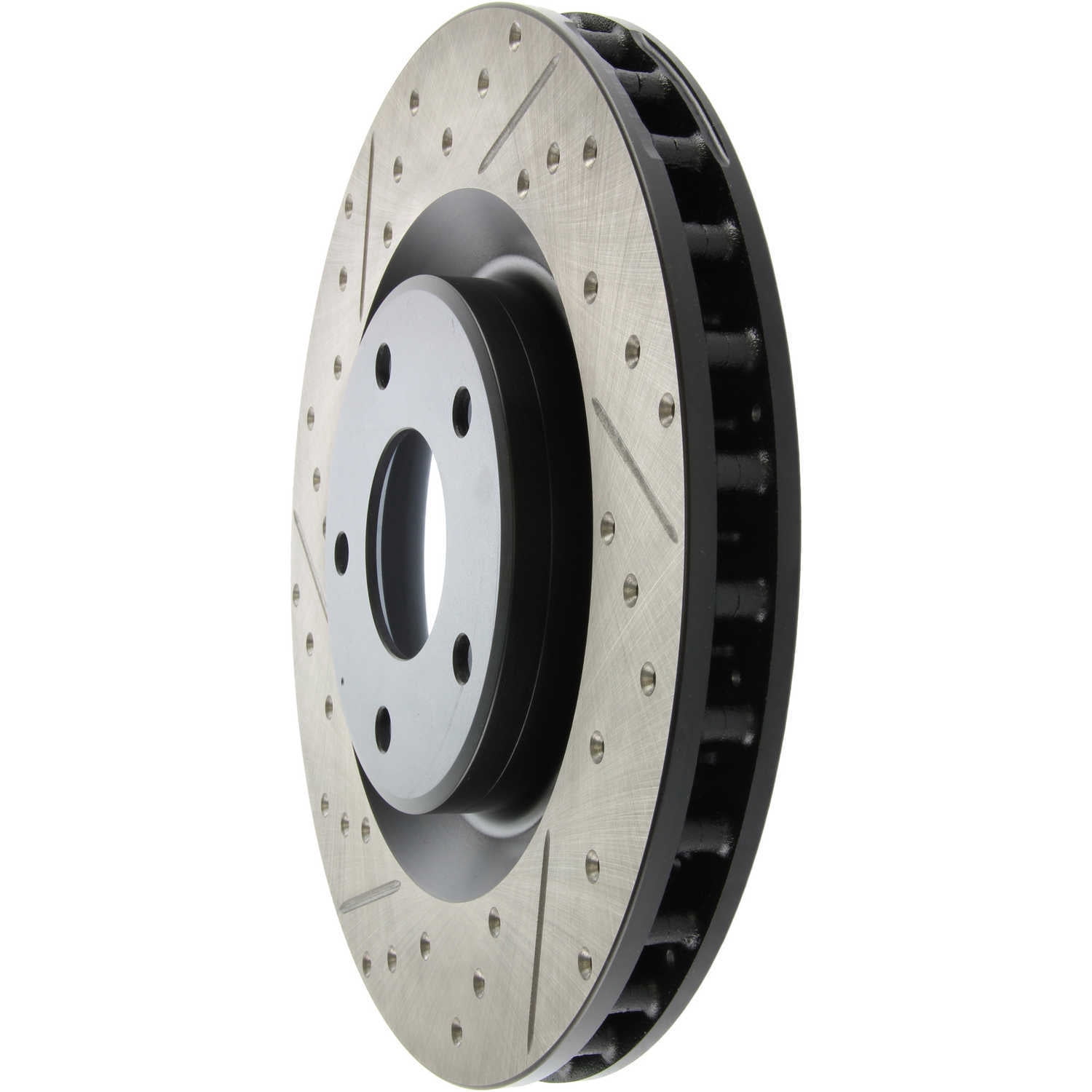 StopTech Power Slot 05-07 Cadillac XLR / 06-09 Chevy Corvette Front Right Drilled & Slotted Rotors Fits select: 2005 ,2006-2008 CHEVROLET CORVETTE