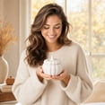 thumbnail image 6 of Ceramic Pumpkin Soup Bowl with Lid 3.94 Inch Covered Stew Soup Bowl Porcelain Serving Dish for Pumpkin Desserts and Stews Kitchen Dinnerware, 6 of 6