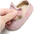 thumbnail image 7 of Soft Sole Leather Baby Shoes - Infant Baby Walking Shoes Moccasinss Rubber Sole Crib Shoes, 7 of 7