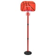 thumbnail image 1 of 1 Ensemble Jouet de Basketball avec Cadre Rectangulaire pour Jeu Intérieur, 1 of 8