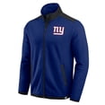 thumbnail image 2 of Men's Darius Rucker Collection by Fanatics Royal New York Giants Color Block Polar Fleece Full-Zip Jacket, 2 of 5