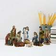 thumbnail image 6 of CoudarTitie 11 Pcs Christmas Nativity Figurines Set, Mini Nativity Scene, Home Decor, Statue Multicolor, 6 of 8