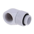 thumbnail image 1 of Conector G1/4 Rosca G1/4 Adaptador de montaje de 90 grados Conector rotativo refrigerado por agua (Blanco), 1 of 8