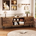 thumbnail image 3 of Amadwell Mid Century TV Stand for 60" TVs, Adjustable Shelf, 54 inch Media Console for Living Room, 3 of 9