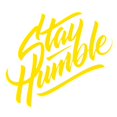 thumbnail image 1 of Dsseng Stay Humble Letters Reflective Car Vehicle Body Window Decals Sticker Decoration, 1 of 7