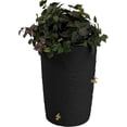 thumbnail image 2 of Good Ideas Impressions 50 Gallon Palm Trunk Barrel & Universal Rain Barrel Stand, 2 of 8