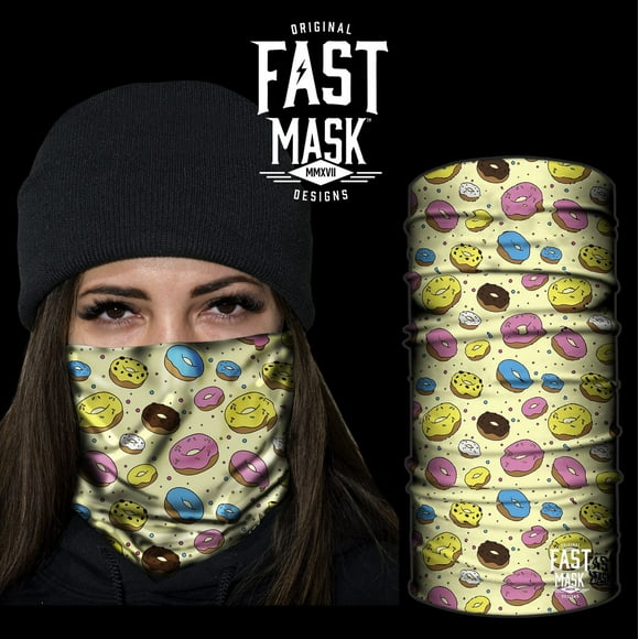 MMMM Donuts Neck Gaiter *Now With Sewn Edges*