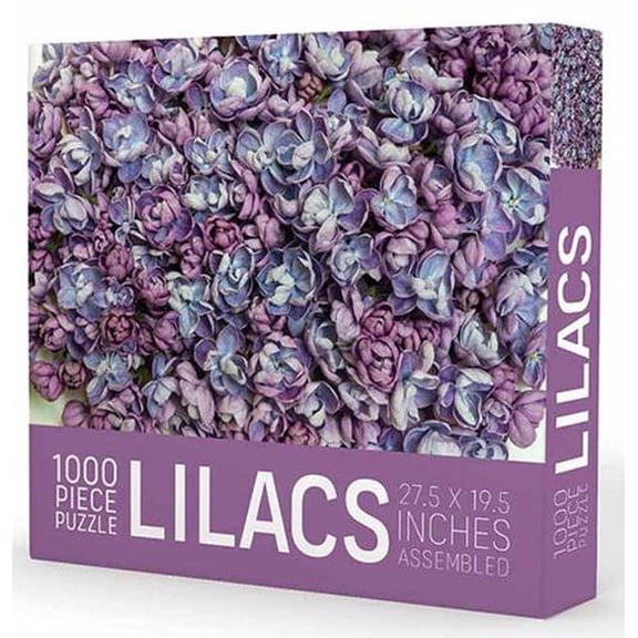 1000-piece Puzzle: Lilacs