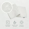 thumbnail image 6 of Pure Enrichment PureRadiance Luxury Heating Pad for Back, Neck, & Shoulder Pain Relief, Patented Design, Soft Faux Fur & Micromink, 6 Heat Settings, Machine Washable, 12”x24”(Cloud), 6 of 9