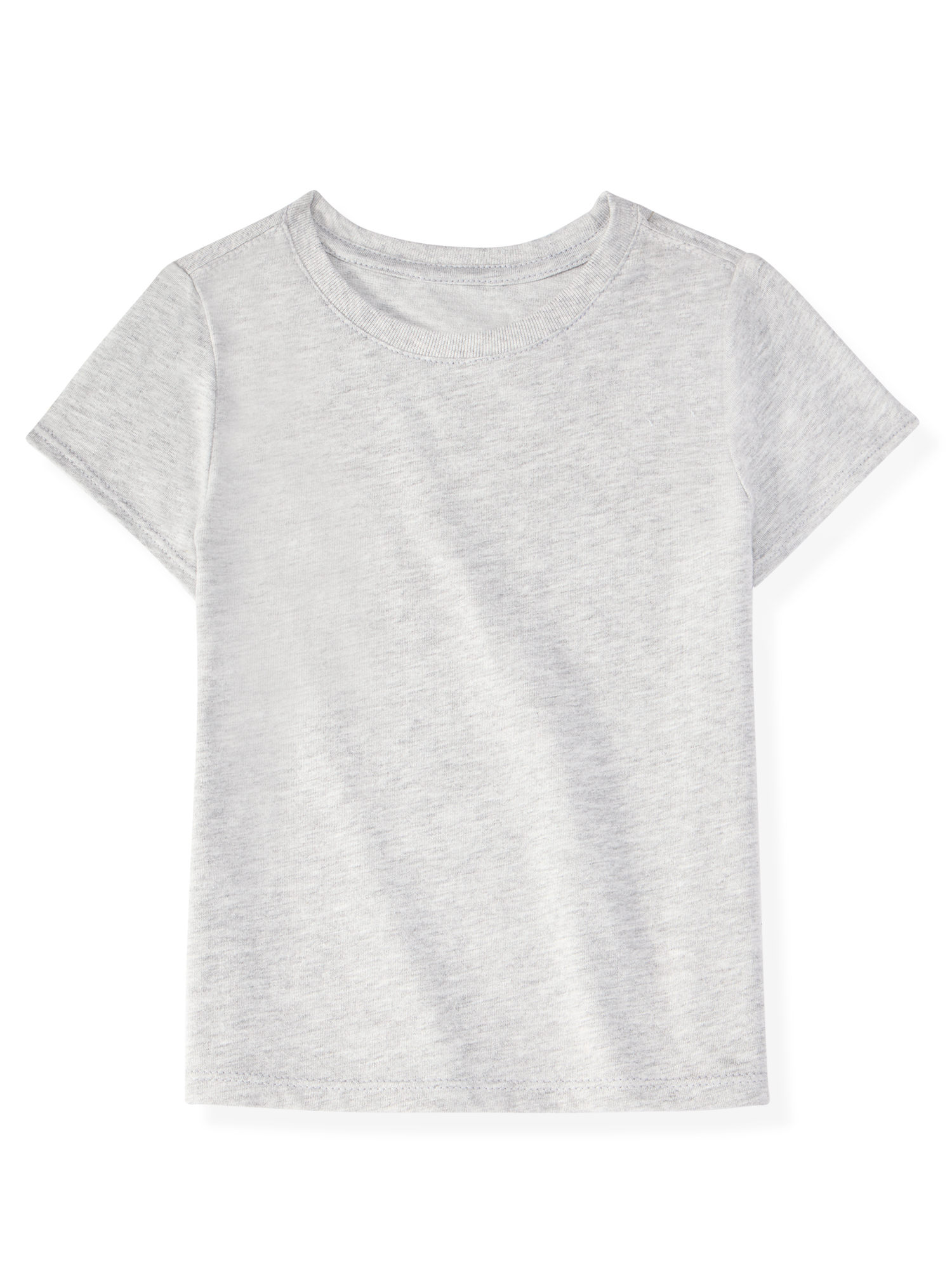 Garanimals Newborn, Baby & Toddler Girl Cotton Short-Sleeve Solid T-Shirts, 3-Pack, Sizes 0-6T