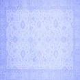 thumbnail image 1 of Ahgly Company Indoor Square Oriental Blue Traditional Area Rugs, 5' Square, 1 of 4