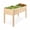 Natural Wood Color, variant on EDX Wooden Raised Garden Bed, Outdoor Planter Box Kit for Vegetables, Flowers and Herbs, Gray
