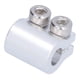 thumbnail image 3 of Acoplador rígido de acoplamiento de eje, Acoplador de eje de 5 piezas Acoplador de rueda de motor de metal Acoplador de rueda de motor Instalación sin esfuerzo, 3 of 8