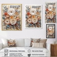 thumbnail image 4 of Designart "Unity In Beige Botanical Wreath" Wreath Floater Framed Wall Decor, 4 of 5