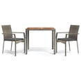 thumbnail image 3 of Bowery Hill PE Rattan Medium Modular Garden Dining Set in Gray, 3 of 20