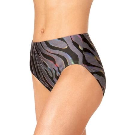

Adult Metallic Printed Dance Briefs
