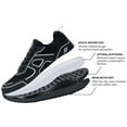 thumbnail image 5 of AiEles Women's Orthotic Walking Tennis Shoes - Non Slip, Shock Absorption for Daily Comfort & Exercise, 5 of 8