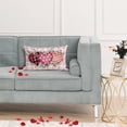thumbnail image 6 of Valentines Day Pillow Covers 12x20 inch Buffalo Plaid Love Hearts Eucalyptus Valentines Day Pink Throw Pillows Valentines Day Decorations for Sofa Couch, 6 of 6