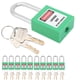 thumbnail image 3 of Cerradura De Seguridad Con Candado De 38 Mm, Candado De Bloqueo Y Etiquetado, Cerradura Eléctrica Con Nailon Reforzado Resistente A La Corrosión, De Acero Cromado Para, 3 of 7