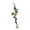 Green, variant on Colorful Resin Floral Pendant Keyring Artistic Design Phone Charm Multipurpose Decoration for Keys Travel Daily Use