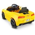 Kid Motorz Racing Camaro RS One Seater in Yellow 6V