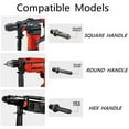 thumbnail image 4 of 4x High Speed Twist Firewood Drill Bit Wood Splitter Screw Splitting Cone Driver, 4 of 8