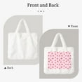 thumbnail image 2 of Salouo Strawberry Floral for Plush Underarm Bag,Soft Tote Bag Ladies Fluffy Shoulder Bag Women Furry Tote Bag Plush Handbag for Autumn and Winter, 2 of 7
