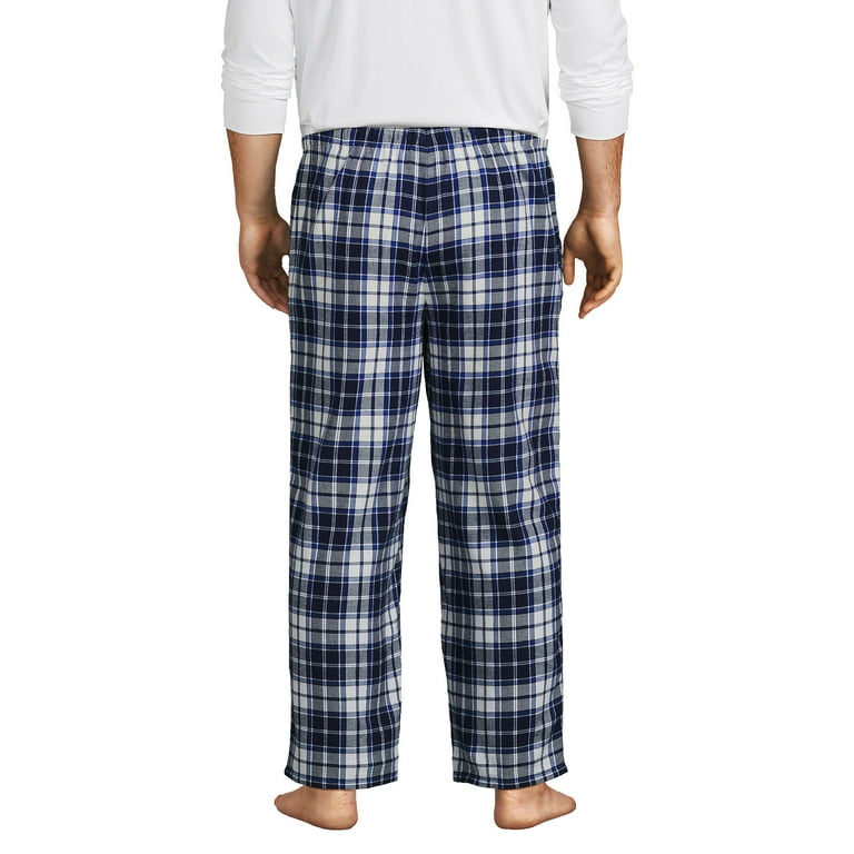 Lands End Men s Big and Tall Flannel Pajama Pants Walmart