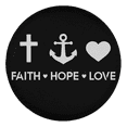 thumbnail image 3 of Faith Hope Love Spare Tire Cover Without Backup Camera Hole 6 Sizes (33 in.), 3 of 7