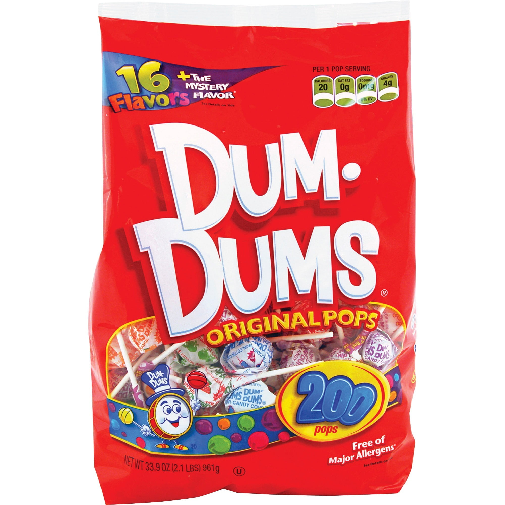 Dum Dums Sugar Candy Lollipop Cherry Original Pops Adult T-Shirt Tee.