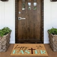thumbnail image 5 of TIELUTT Easter Line Bunny Floor Mat Velvet Happy Easter Velvet Bunny Welcome Floor Mat Fuzzy Blanket Throw Light Weight Blanket Area Rug Set Blanket Throws for Women Lightweight Throw Blanket, 5 of 5