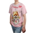 thumbnail image 4 of Happy Valentine's Day Pomeranian holding flowers All Over Print 3D Shirt Unisex Merch Pom Dog Lover Gifts - 3005, 4 of 6