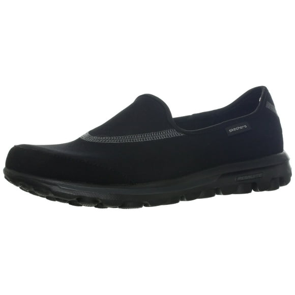 Skechers Performance Women's Go Walk Slip-On Walking Shoe, Black, 6 M US