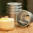thumbnail image 3 of Long Lasting Aluminum Alloy Mini Cake Pan Mold 2'' Removable Bottom UK, 3 of 11