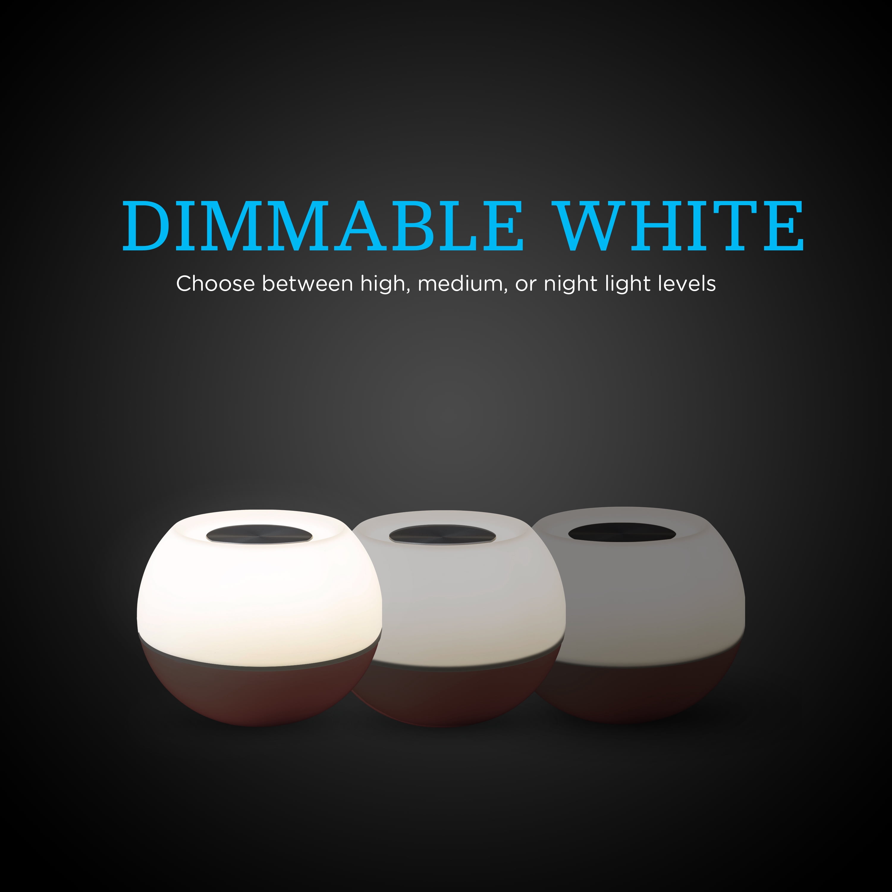 Enbrighten® Capacitive Touch Dimmable LED Tabletop Lamp, Coral - 49533